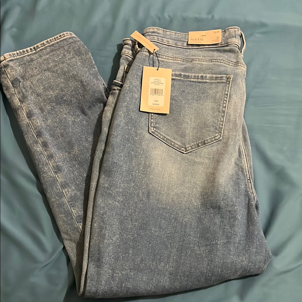 NYDJ Light Blue Denim Jeans